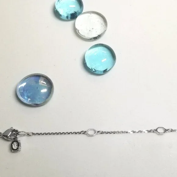 💞Authentic Swarovski Hyperbola Necklace Mixed Cuts Twist Clear Crystal Pendent